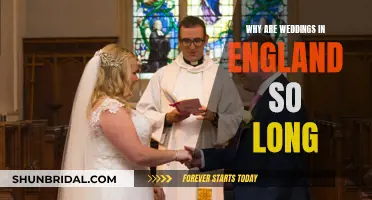 The Long English Wedding: Traditions and Their Lengths