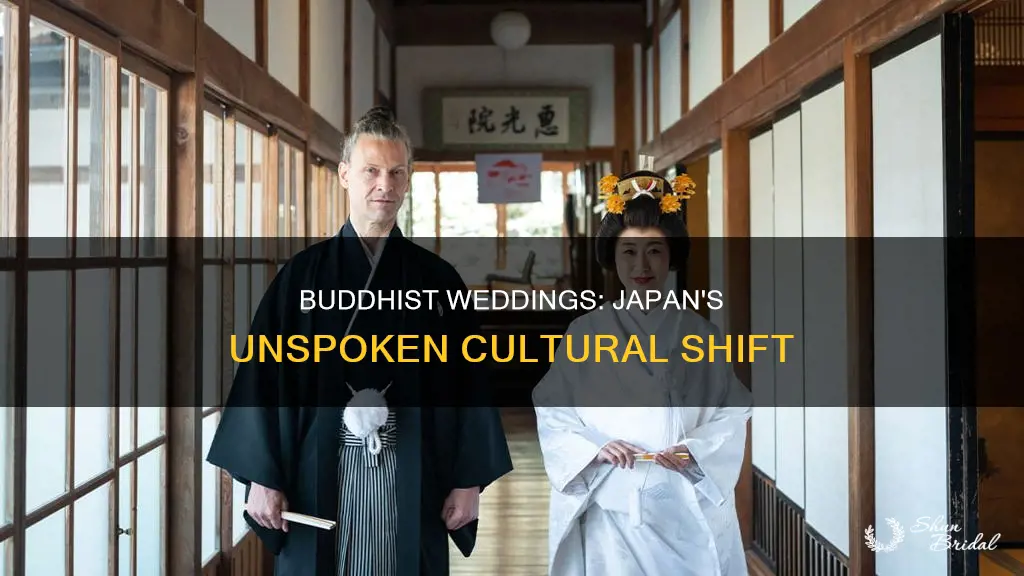 why arent buddhist weddings done in japan
