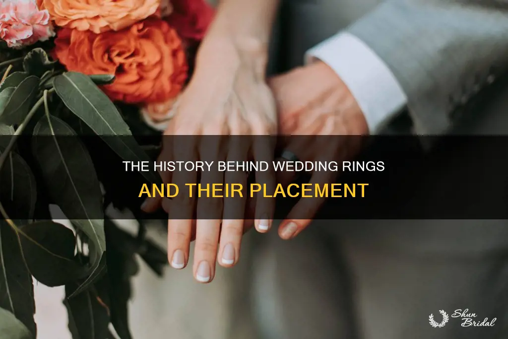 why arnt wedding rings worn on oposit hands