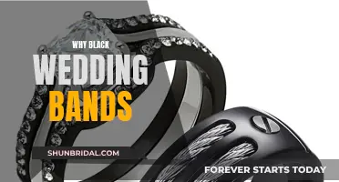 Black Bands: Timeless, Unique, and Bold Wedding Style