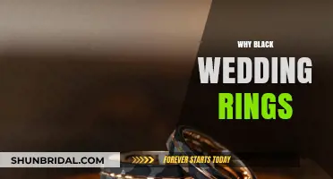 Black Wedding Rings: A Unique Style Statement