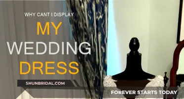 Displaying Your Wedding Dress: A Cherished Memory
