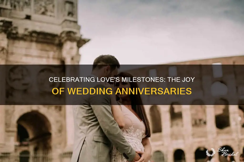 why celebrate a wedding anniversary