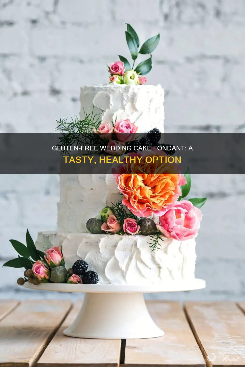 why choose gluten free wedding cake fondant