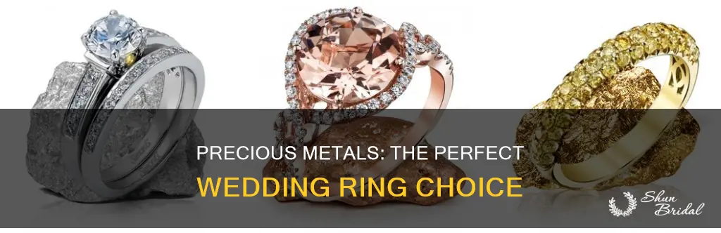 why choose precious metals wedding rings