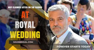 Clooney's Royal Wedding Chorus Seat: The Surprising Reason Why