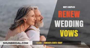Rekindling Love: Why Couples Choose to Renew Wedding Vows