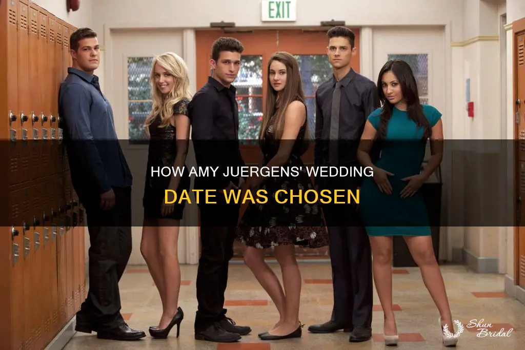 why did amy juergens pick the date of her wedding