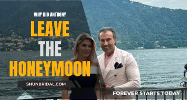 Unexpected Departure: Anthony's Honeymoon Exit Explained