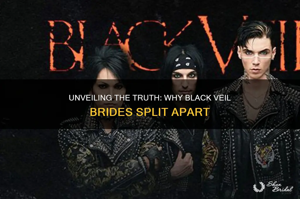 why did black veil brides break up