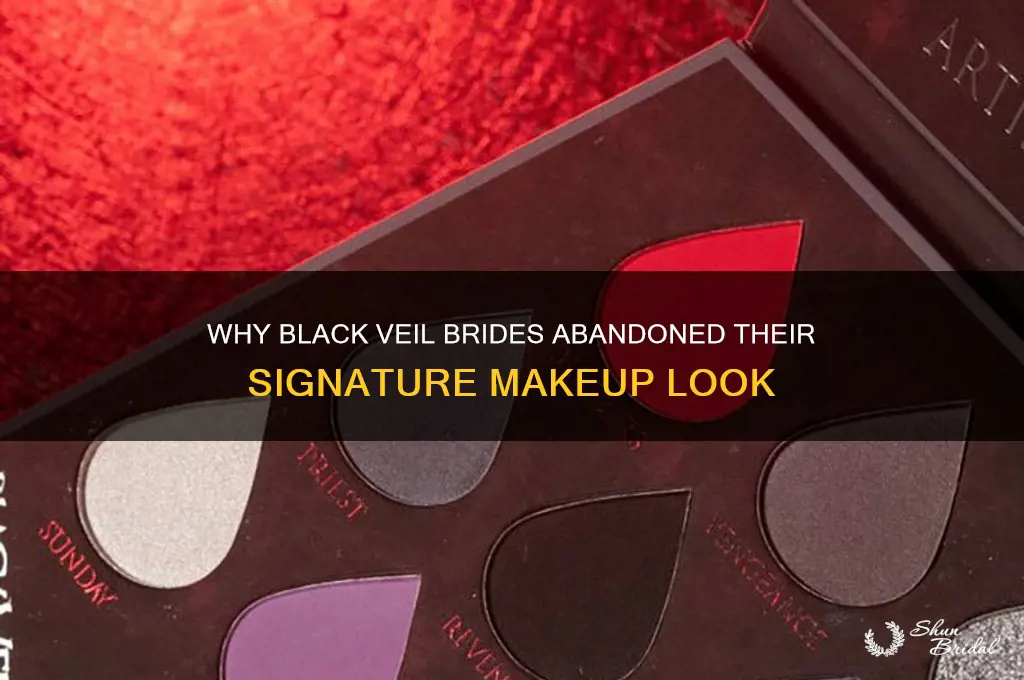 why did black veil brides stop wearing makeup
