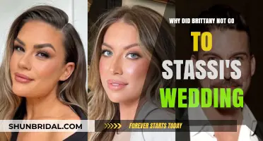 Brittany's Absence from Stassi's Wedding: Unraveling the Mystery