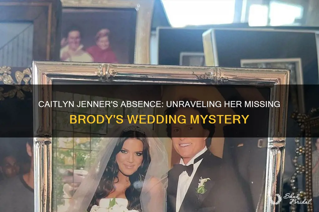 why did caitlyn jenner not go to brody