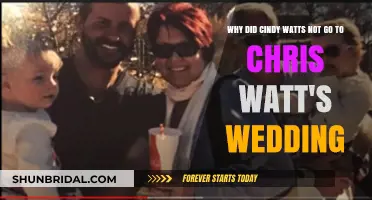 Cindy Watts' Absence: Unraveling Her Decision to Skip Chris' Wedding