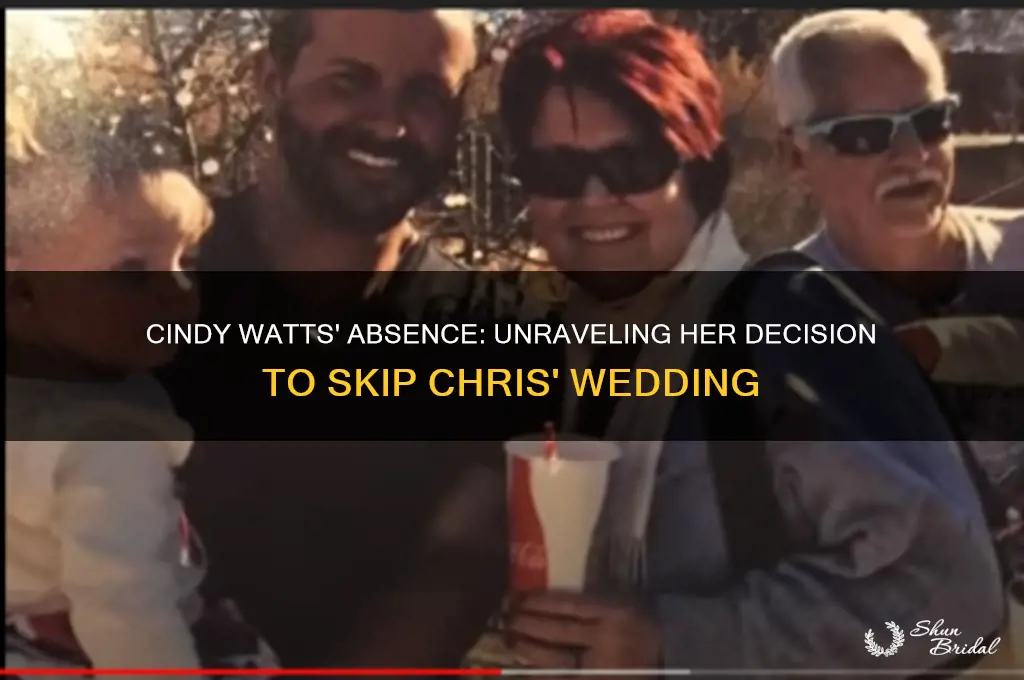 why did cindy watts not go to chris watt