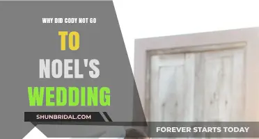 Cody's Absence: Unraveling the Mystery of Missing Noel's Wedding