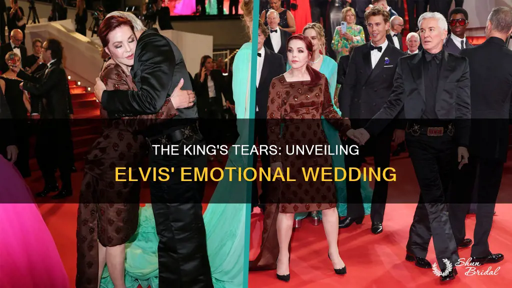 why did elvis cry before his wedding