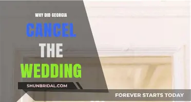 Georgia's Wedding Cancellation: What Really Happened?