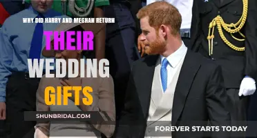 Harry and Meghan's Wedding Gift Return: The Surprising Reason Why