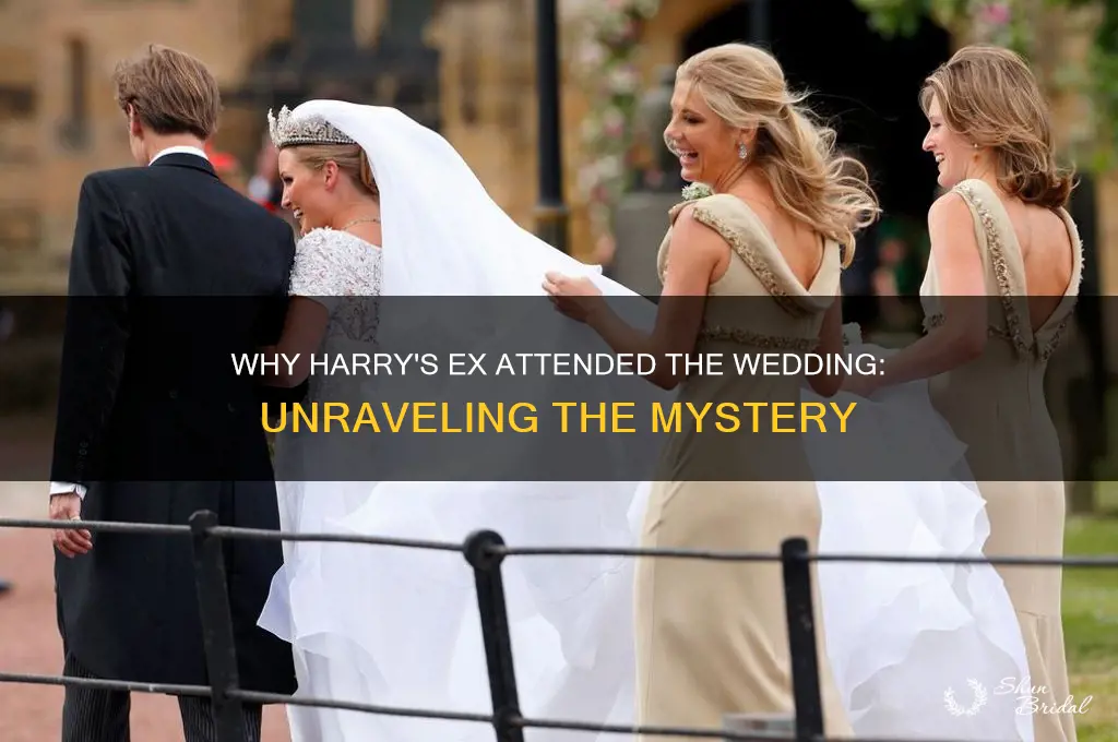 why did harrys ex go to the wedding