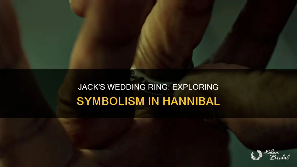 why did jack stop wearining his wedding ring in hannibal