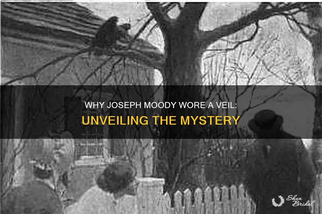why did joseph moody wear a veil