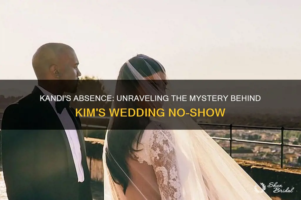 why did kandi not go to kim
