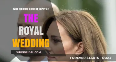 Kate's Unhappy Expression at the Royal Wedding: Unraveling the Mystery