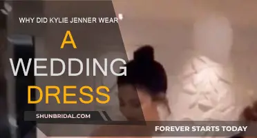 Kylie Jenner's Wedding Dress: A Fashion Statement?