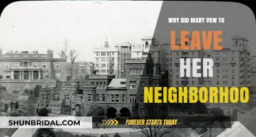 Mary's Decision: Unraveling Her Reasons for Leaving the Neighborhood