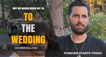Mason Disick's Absence: Unraveling the Mystery Behind His Wedding No-Show