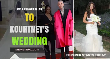 Mason Skips Kourtney's Wedding: Unraveling the Family Drama