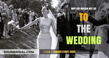 Why Mason Skipped the Wedding: Unraveling the Mystery Behind His Absence