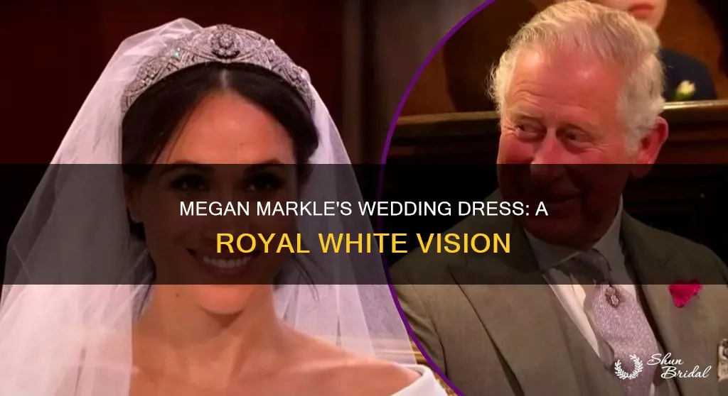 why did megan markle wear white wedding dress
