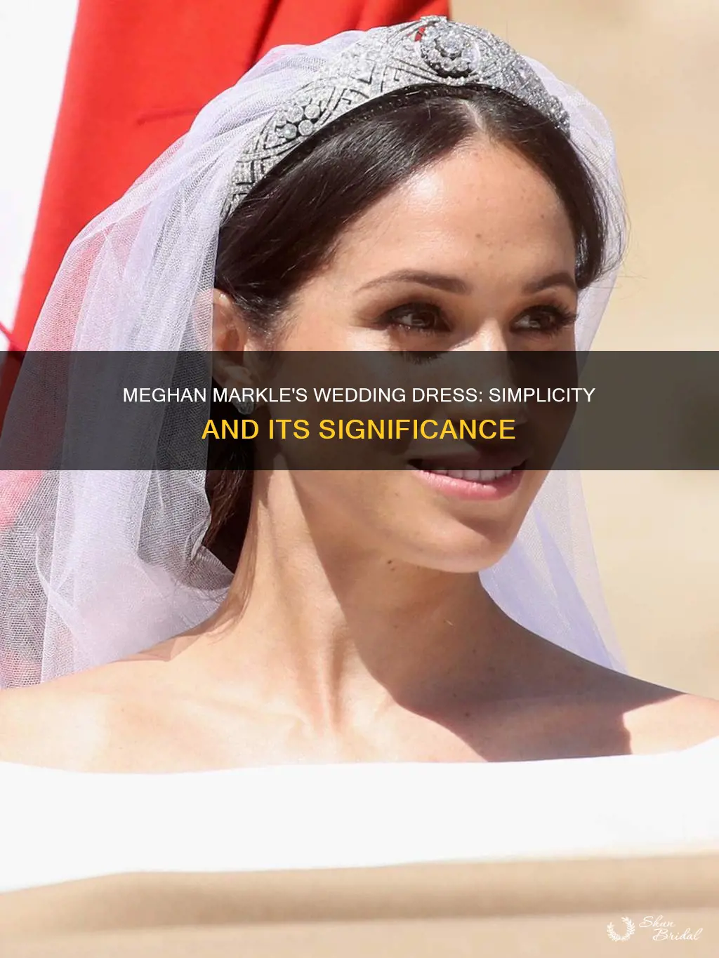 why did meghan markle choose such a simple wedding dress