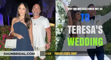 Melissa Gorga Skips Teresa's Wedding: Unraveling the Family Drama