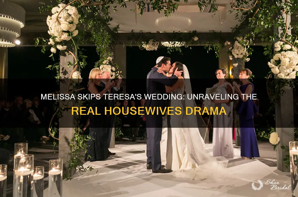 why did melissa not go to teresa