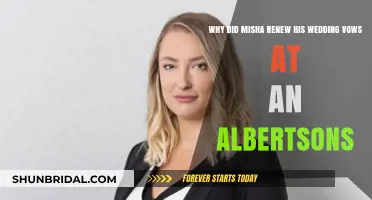 Misha's Albertsons Vow Renewal: A Unique Love Story Unveiled