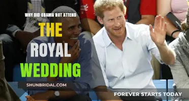 Obama's Absence from the Royal Wedding: Unraveling the Reasons Behind It