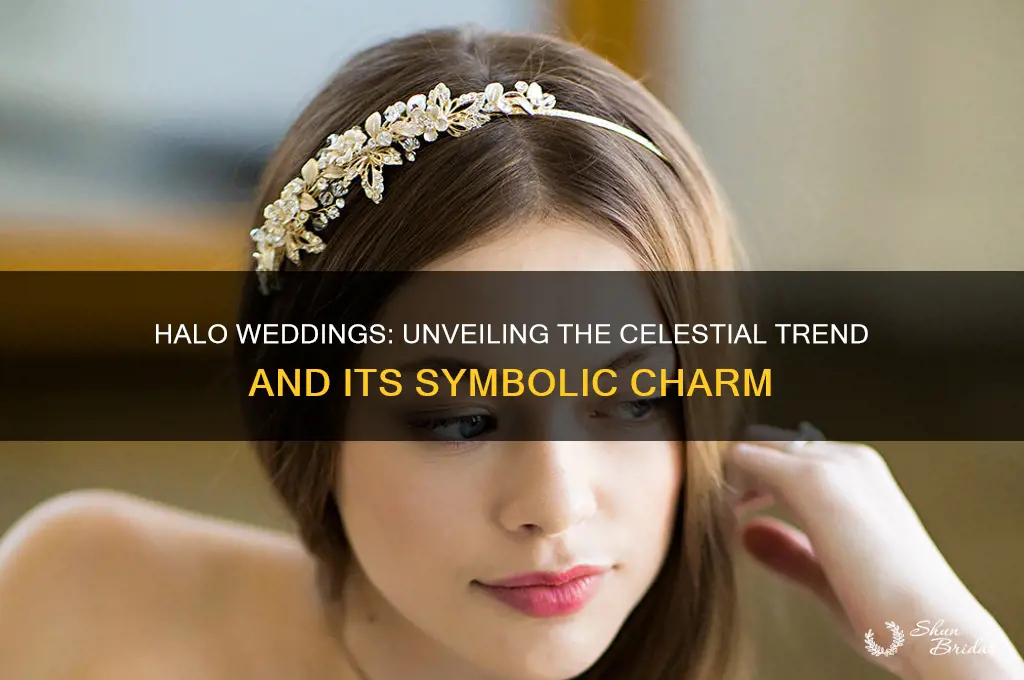 why did people have halo weddings