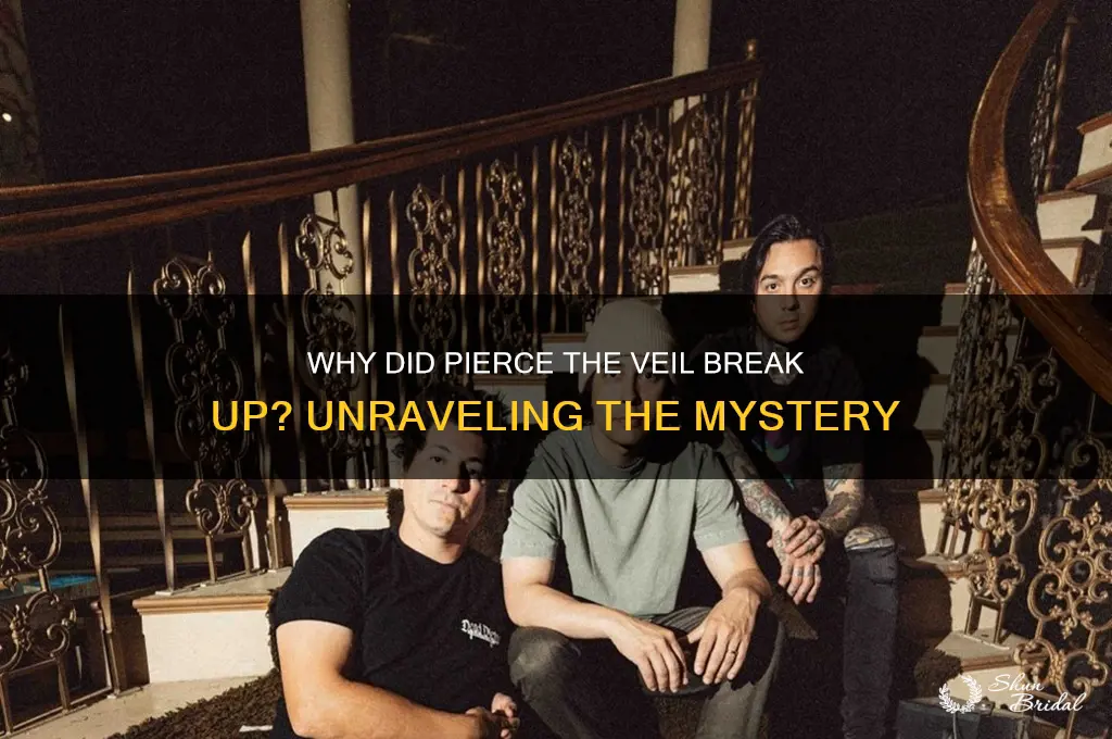why did pierce the veil break up