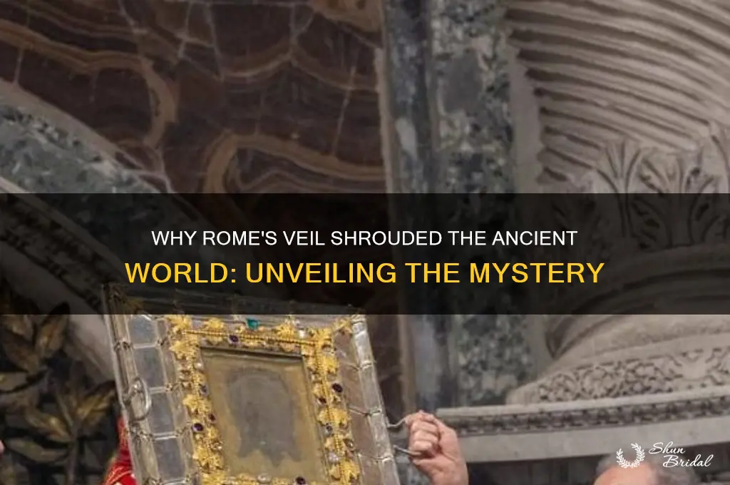 why did rom place a veil over the world