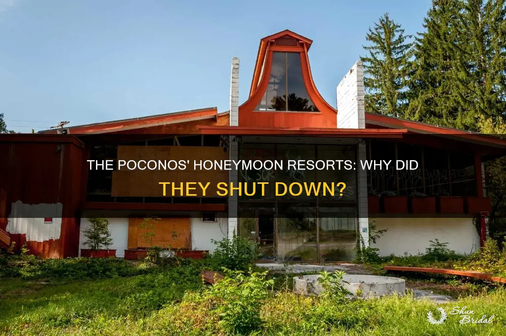 why did the poconos honeymoon resorts close