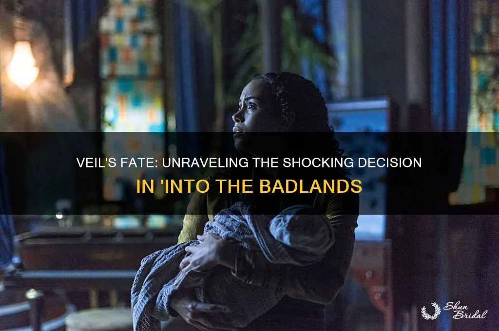 why did they kill off veil into the badlands