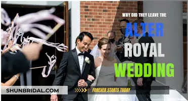 Unveiling the Shocking Reasons Behind the Royal Wedding Altar Exit