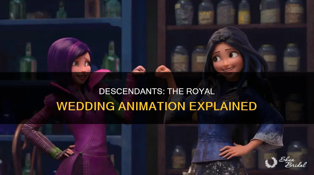 why did they make descendants the royal wedding animated