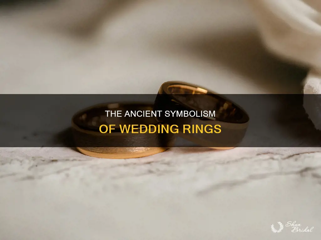 why did wedding rings start