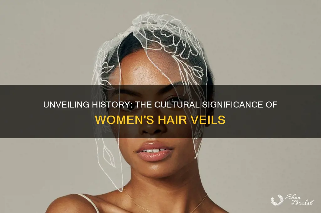 why did women have veils on their har