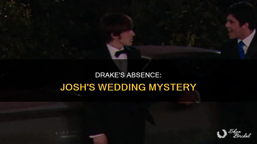 why didn t drake get invited to josh