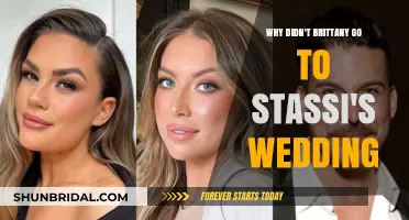 Brittany's Absence from Stassi's Wedding: Unraveling the Mystery
